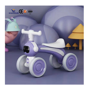 WQL Voiture Jouet Coulissante Enfants 4 Roues Quad Bébé Apprendre à Marcher Bicicleta Toddler Balance Bike - Product Image 2