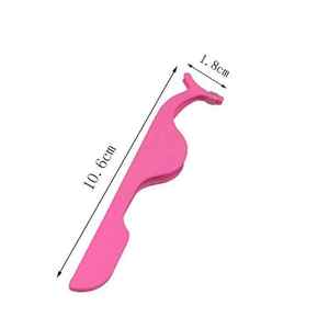 Custom Private Label Stainless Steel <b>Eyelash</b> Tweezers Volume Lash & Eyebrow Beauty <b>Applicator</b> with Fiber <b>Eyelash</b> - Product Image 1