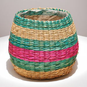 Maceta de pasto marino para accesorios del hogar, macetas de pasto marino, macetas de paja de alta calidad - Product Image 1