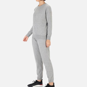 Ensemble de survêtement décontracté pour femme, personnalisé avec logo, hiver, uni, écologique, respirant, séchage rapide, léger - Product Image 6