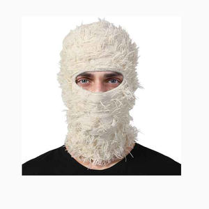 หมวกไหมพรมกันลมระบายอากาศได้ดีปรับแต่งได้ตามต้องการหมวกคลุมศีรษะลายพรางแห้งเร็ว - Product Image 5