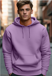 Sudadera con capucha Premium 400GSM para hombre, estampado de logotipo personalizado, ropa informal de calle alta ODM, bolsillo de canguro, capucha sólida, etiqueta de cuello personalizada - Product Image 3