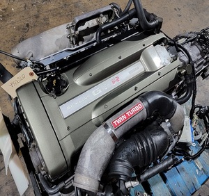 เครื่องยนต์ R32 RB26DETT นิสสันรุ่นสกายไลน์ GTR มาตรฐานเยอรมันสะอาดมาก - Product Image 3