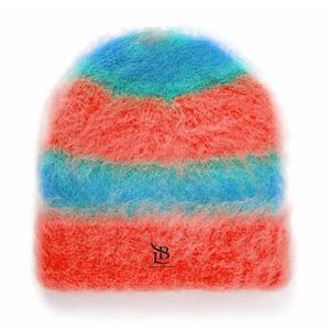 Bonnet en maille de nouvelle conception du fabricant OEM, logo personnalisé, streetwear hip-hop, chapeau en mohair duveteux pour le cyclisme hivernal, personnalisé - Product Image 6