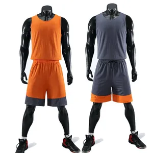 Digital Printed basketball uniform Wholesale Designs Customized logo and design basketball Jersey and shorts sets customized