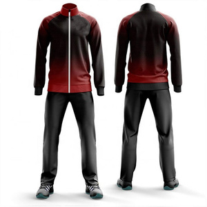 Precio de fábrica Low Moq Hombres Chándales Logotipo personalizado Slim Fit Hombre Chándales Sublimación Chándales deportivos para hombres - Product Image 3