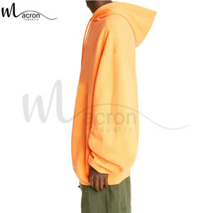 Sudadera con Capucha Extra Grande de Algodón Suave, Diseño Único, Color Sólido, Ligera, Nueva Tendencia, Servicio Personalizado OEM/ODM - Product Image 3