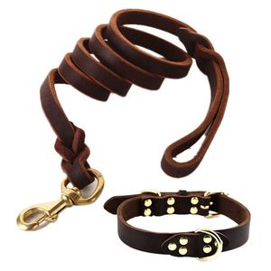 Correa de Adiestramiento para Perros de Alta Calidad, Ajustable, Resistente, de Cuero Vacuno, Sólida, Lujosa y Cómoda, Superventas 2026 - Product Image 2