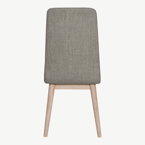 Modern Fabric <b>Dining</b> <b>Chair</b> with Straight Back - Product Image 4