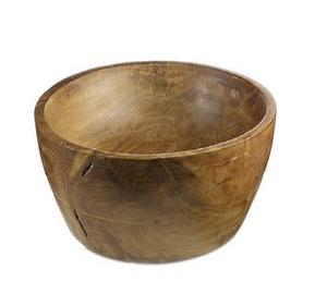 Wholesale Classic Design Acacia Wood Bowl Steel Stand Latest Aluminum Handle for <b>Wedding</b> Dinner Use Manufactured <b>Cheap</b> Price - Product Image 3