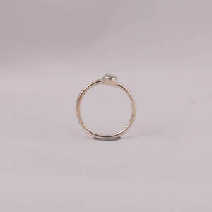 Bague de fiançailles en diamant de laboratoire taille émeraude personnalisée 14KT Solid White Gold Portrait Solitaire IGI Certified Bezel Setting Big - Product Image 5