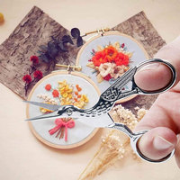 Ciseaux classiques en acier inoxydable durable, outils de coiffure de qualité supérieure, ciseaux classiques pour l'art des ongles