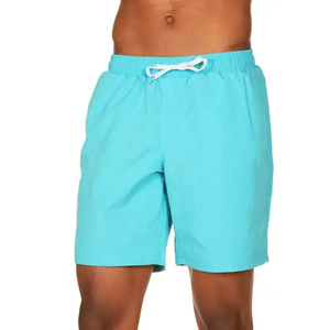 Short de plage pour hommes à quantité minimale de commande bas costume de plage garçons nager LOGO personnalisé planche Surf court tissu hommes plage short de bain - Product Image 4