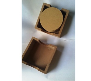 Custom Material Coaster Set Classic Style round Stone Pads for Kitchen Made in India - Product Image 3