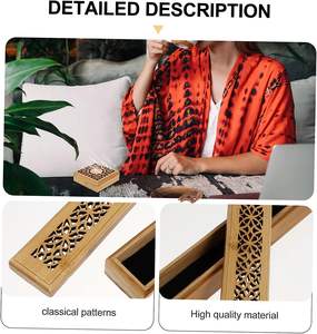 Quemador de incienso de 3 uds., decoración de latón, decoración Vintage para el hogar, accesorios para el hogar, accesorios de decoración, accesorio aromático, caja de quemador de incienso, palo de incienso - Product Image 4