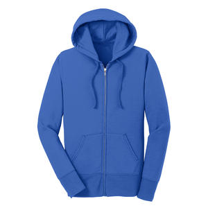 Sudadera con capucha con cremallera completa para mujer con logotipo personalizado OEM Fit Soft Fabric para ropa informal o deportiva y soporte de etiqueta privada - Product Image 2