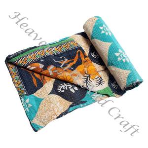 <b>Kantha</b> <b>Quilt</b> Gudari <b>Kantha</b> <b>Quilt</b> Gudari Hot Selling Wholesale Gold Supplier GD2259 Handmade <b>Kantha</b> <b>Quilt</b> Cotton Printed Indian - Product Image 3