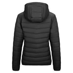 Chaqueta acolchada Unisex de moda para mujer a prueba de viento y transpirable con peso ligero extraíble para la temporada de invierno talla XL - Product Image 2