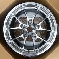 Rines Deportivos de Aleación de Aluminio Forjado de 17-24 Pulgadas, Plateados, de 10 Radios, para BMW, Mercedes-Benz, Audi, Porsche