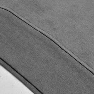 Nouveaux hommes Streetwear personnalisé respirant et confortable imprimé à manches longues sweat qualité supérieure recadrée 100% coton tissu - Product Image 6