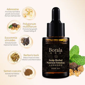Borala Productos anticaída del cabello Tratamiento de la calvicie Hombres Mujeres Aceite <span class=keywords><strong>para</strong></span> el crecimiento del cabello - Product Image 2