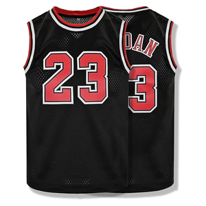 Maillot de basket-ball au design élégant, vêtements de sport, séchage rapide, respirant, grande taille, logo personnalisé, 100% coton, nouvelle arrivée - Product Image 2