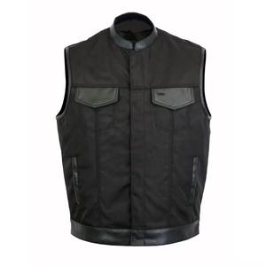 Chaleco de cuero de diseñador para hombre, ropa de abrigo sin mangas Retro de motocicleta ajustada de lujo, ropa de calle elegante - Product Image 6