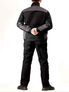 Uniforme de Trabajo de Dos Piezas para Taller, Unisex, para Ingeniero, Transpirable, de Poliéster, con Múltiples Bolsillos - Product Image 3