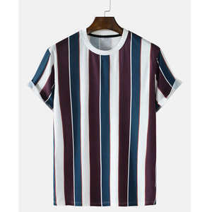 เสื้อยืดแขนสั้นผู้ชายผ้าฝ้ายระบายอากาศได้ดีดีไซน์ทันสมัยชุดใส่เล่นยิมออกกำลังกายลำลองไซส์ใหญ่พิเศษสำหรับฤดูร้อน - Product Image 1