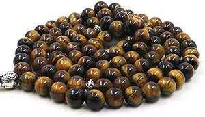 Tasbih Muslim Men's Bracelets Muslim Prayer <b>Beads</b> 99 Natural Tiger Eyes Stone (8mm, 99 <b>Beads</b>) - Product Image 2