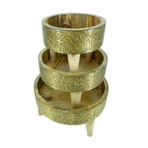 Soporte de pastel de color marrón de último diseño con soporte de chocolates de madera de la mejor calidad al precio más barato - Product Image 6