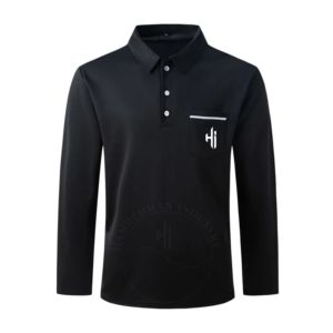 ¡Novedad de 2024! Polos de algodón 100% de gran tamaño para hombre de alta calidad, ropa de Golf transpirable de manga corta sólida, Jersey de lona - Product Image 1