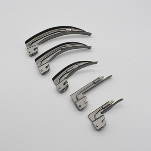 Laryngoscope manuel pédiatrique à lame métallique en acier inoxydable, instrument de haute qualité certifié CE, équipement médical de classe II - Product Image 5