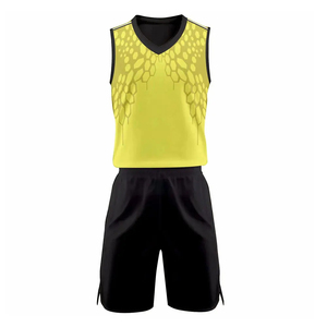 Uniforme de volley-ball pour hommes, tendance, de haute qualité, nouveau design, logo personnalisé, col rond, sans manches - Product Image 2