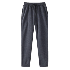 Pantalón polar de algodón para hombre en color sólido DTF DTG Serigrafía digital y sublimación - Product Image 1