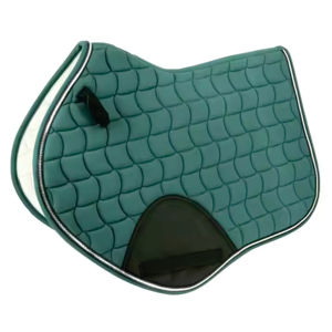 Tapis de selle équestre en tissu satiné du fabricant disponibles dans toutes les tailles et couleurs pour l'équitation et le saut d'obstacles - Product Image 4