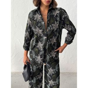 Camisa de Lino Bordada al por Mayor Topshow - [object Object] - Product Image 3