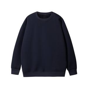 Sudadera de Forro Polar Grueso de Primera Calidad Personalizada de Fábrica OEM, Sudadera Extra Grande de 450 g, Sudadera Esencial de Invierno para Hombre, Talla Grande - Product Image 4