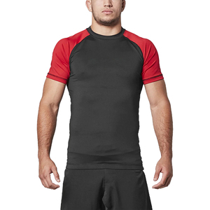 MMA Grappling Rashguard Chemise de compression imprimée personnalisée Hommes Technologie de sublimation Logo personnalisé Long Design OEM BJJ Bjjrashguard - Product Image 6
