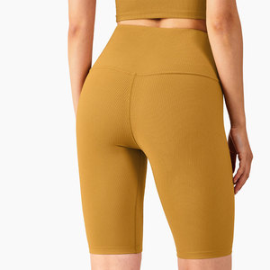 Respirant haut tendance femmes Yoga Shorts tenue décontracté nouvelle mode taux raisonnable confortable femmes Yoga Shorts en taille personnalisée - Product Image 3