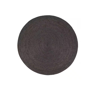Tapis rond en jute tissé à la main Tapis rond de yoga Prix de gros naturel Tapis rond personnalisé de salon Tapis de sol en jute du Bangladesh - Product Image 6