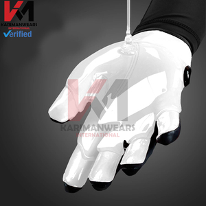 Guantes Profesionales Personalizados para Receptor de Fútbol Americano con Agarre de Silicona en la Palma y Guantes Completos para Fútbol Americano - Product Image 6