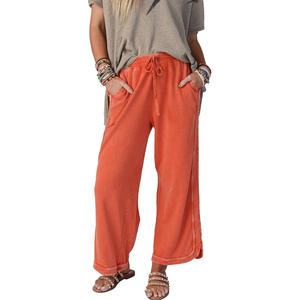 Pantalones de chándal para mujer Gym Ready con etiqueta de logotipo bordado personalizado e impresión para actividades de fitness, yoga o entrenamiento - Product Image 1