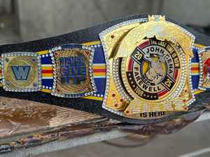 WWE Championship Belt Toy Gold Belt Venta al por mayor Personalizable Luxury Metal Medal Material Ajustable Wrestling Boxing Belt Ronpex - Product Image 3