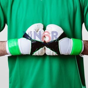 Gants de gardien de but professionnels pour adultes et enfants avec latex épais et protection des doigts en cuir lisse pour l'entraînement au football - Product Image 2