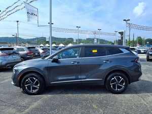 Clean Grey 2025 K i a Sport age Hybrid LX AWD avec sièges en tissu Package Premium Système de navigation Bluetooth Toit ouvrant - Product Image 5