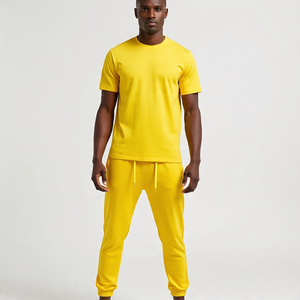 Camiseta ajustada, chándal, pantalones de algodón, conjuntos de Jogger, ropa deportiva para hombre, camisetas de manga larga, chándal para hombre - Product Image 2