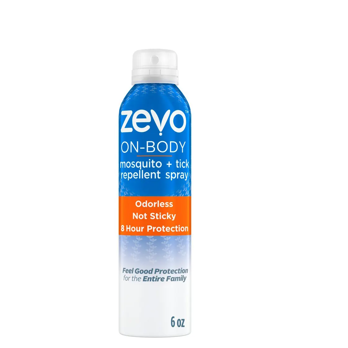 ZEVO sur le corps. Spray répulsif anti-moustiques et tiques-Zevo sur le corps peau non parfumée