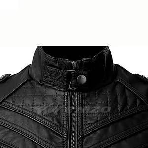 Chaqueta de Cuero de Invierno para Hombre de Alta Calidad, la Más Popular, con Logotipo Frontal, Resistente al Viento y Transpirable, Hecha en Pakistán - Product Image 6
