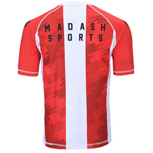 Protector de erupción personalizado de alta calidad con estilo para hombres, ropa de entrenamiento más vendida, manga corta, ajustado, protector de erupción para hombres - Product Image 2